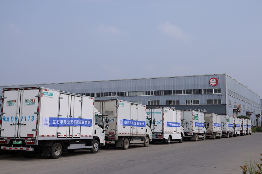 左右手河南團(tuán)隊(duì)配送車(chē)輛